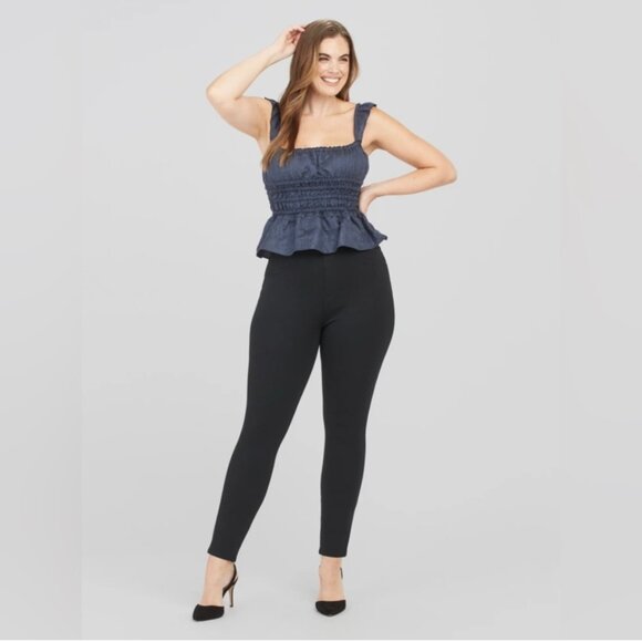 SPANX The Perfect Black Pant Ankle 4-Pocket | Classic Black | Size Medium | - Picture 1 of 10